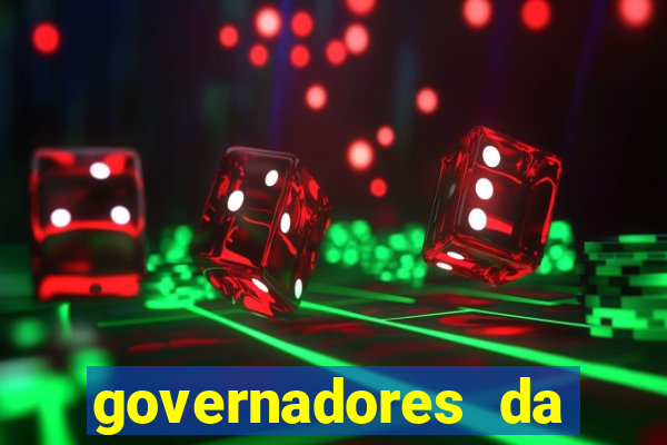 governadores da bahia por ano